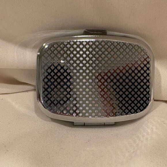 Whimsical Mushroom Forest Travel Pill Box 2 Compartment Medicine Pill Case NEW - Picture 4 of 5